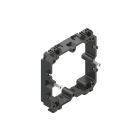 NIEDAX - Geräteträger, 71x71x15 mm