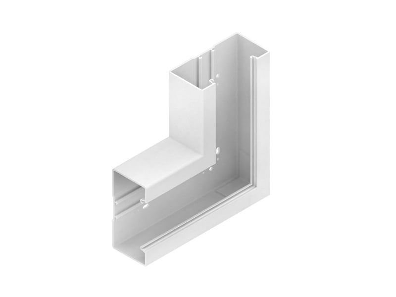 NIEDAX - Flachwinkel 90°, mit Bodenlochung, 133x66 mm