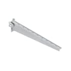 NIEDAX - Ausleger, standard, 95x510 mm, 2,5 kN, mit vormont. Klemme