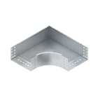 NIEDAX - Bogen 90°, 110x302 mm, mit ungelochten Seitenholmen