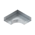 NIEDAX - Bogen 90°, 85x602 mm, mit ungelochten Seitenholmen