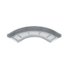 NIEDAX - Bogen 90°, 105x200 mm, rund, gesickt, ungelocht