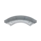 NIEDAX - Bogen 90°, 150x300 mm, rund, gesickt, ungelocht