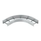 NIEDAX - Bogen 90°, 150x200 mm, rund, gesickt, ungelocht