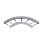 NIEDAX - Bogen 90°, 150x600 mm, rund, gesickt, ungelocht
