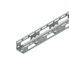 NIEDAX - Verteilerrinne, C-förmig, 50x50x3000mm, t=1,5mm, gelocht
