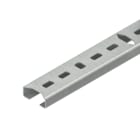 NIEDAX - C-Profilschiene SW 11 mm, 25x10x2000 mm, t=1,0 mm, gelocht