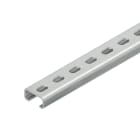 NIEDAX - Schiene, C-Profil SW 16 mm, 30x15x2000 mm, t=2,0 mm, gelocht