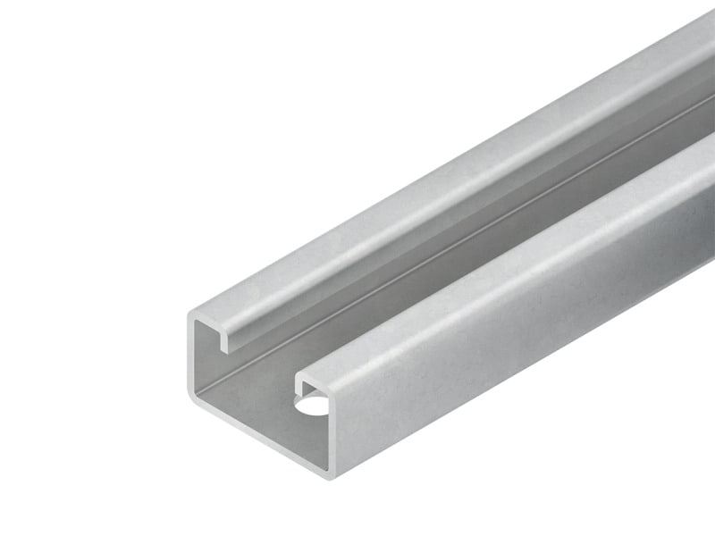 NIEDAX - Ankerschiene, C-Profil SW 18 mm, 40x22x3000 mm, t=2,0 mm, un