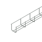 NIEDAX - Mini-Gitterrinne, U-förmig, 60x60 mm, d=3,5 mm
