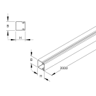 NIEDAX - HKL-Elektroinstallationskanal 18x17,5x2000 mm