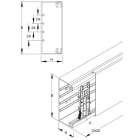 NIEDAX - HKL-Elektroinstallationskanal 60x129x2000 mm