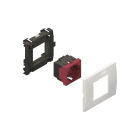 NIEDAX - Geräteeinbausystem,vorkonfektioniert,Einbaubreite 93,5 mm, N