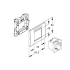 NIEDAX - Geräteeinbausystem,vorkonfektioniert,Einbaubreite 93,5 mm, N