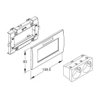 NIEDAX - Geräteeinbausystem,vorkonfektioniert,Einbaubreite 138,5 mm,N