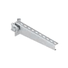 NIEDAX - Ausleger, standard, 75x360 mm, 2,5 kN, mit vormont. Klemme