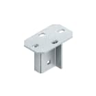 NIEDAX - Schraubkopfplatte für Doppel-U-Profil 50x22mm