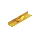 NIEDAX - Stoßstellenverbinder mit Flachstecker 6,3 mm, Breite 74 mm