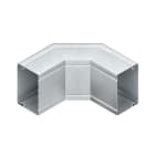 NIEDAX - Außeneck 2x45° mit Deckel, 60x60 mm
