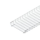 NIEDAX - Gitterrinne,U-förmig, m. angeschweißten Verbinder,105x600x30