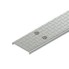 NIEDAX - Deckel für Kabelrinne, 205x3000 mm, t=3,5 mm