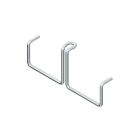 NIEDAX - Einhängebügel zum Einschwenken, Breite 100 mm, 0,2 kN