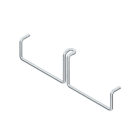 NIEDAX - Einhängebügel zum Einschwenken, Breite 300 mm, 0,2 kN