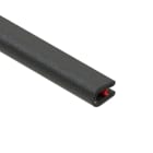 NIEDAX - Kantenschutzband 8x5.5, schwarz, mit Stahlauflage
