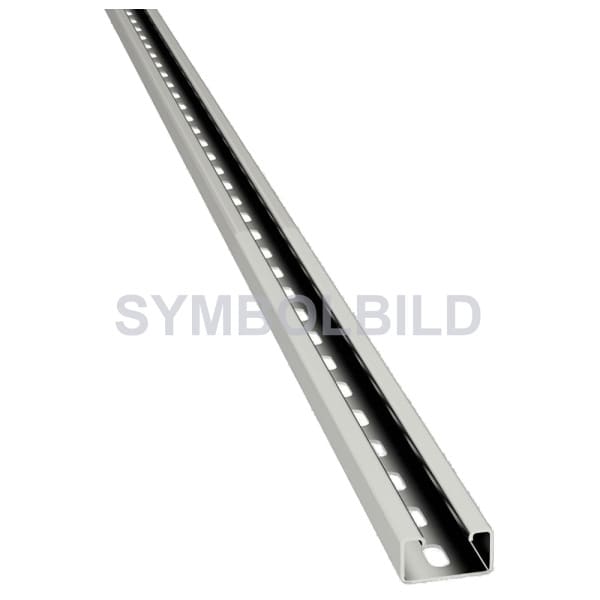 NIEDAX - Distanzprofil, Z-Profil, 50x500 mm, t=2,0mm, mit Systemlochu