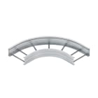 NIEDAX - Bogen 90°, 200x600 mm, rund, gesickt, ungelocht