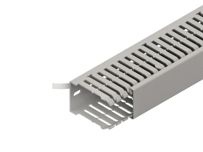 NIEDAX - Verdrahtungskanal nach DIN EN 50085-2-3, 50x37,5x2000 mm