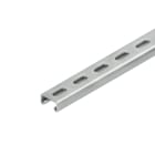 NIEDAX - Ankerschiene, C-Profil, Schlitzweite 22 mm, 41x21x3000 mm, t=2,5 mm, gelocht