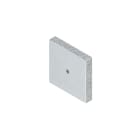 NIEDAX - Brandschutzplatte, vorgebohrtes Loch Ø 10 mm, 120x120x20 mm