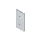 NIEDAX - Brandschutzplatte, zwei vorgebohrte Löcher Ø 10 mm, 220x120x20 mm