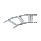 NIEDAX - Bogen 45°, 40x400 mm, Marinenorm mit Z-Sprosse