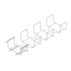 NIEDAX - Bogen 90° für MTC, mit angeschweißtem Verbinder, 105x300 mm, CITO