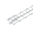 NIEDAX - Gitterrinne, G-förmig, m. angeschweißem Verbinder, 50x100x3000mm, CITO