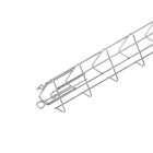 NIEDAX - Gitterrinne, V-förmig, m. angeschweißem Verbinder, 80x80x3000mm CITO