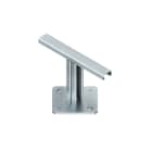 NIEDAX - Bodenstütze, T-Konsole 90x500 mm, verzahnte C-Schiene, ungelocht