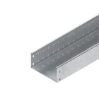 NIEDAX - Kabelrinne schwer, 100x400mm, t=2,0mm, ungelocht m. Prägung o. Verbinder/Schrauben