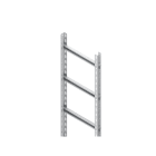 NIEDAX - Steigetrasse, 45x208x3000 mm, Sprossenabstand 300 mm, 1,75 kN, t=2 mm