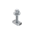 NIEDAX - Hammerkopfschraube M10, verzahnt, 34,5x20 mm, L=80 mm