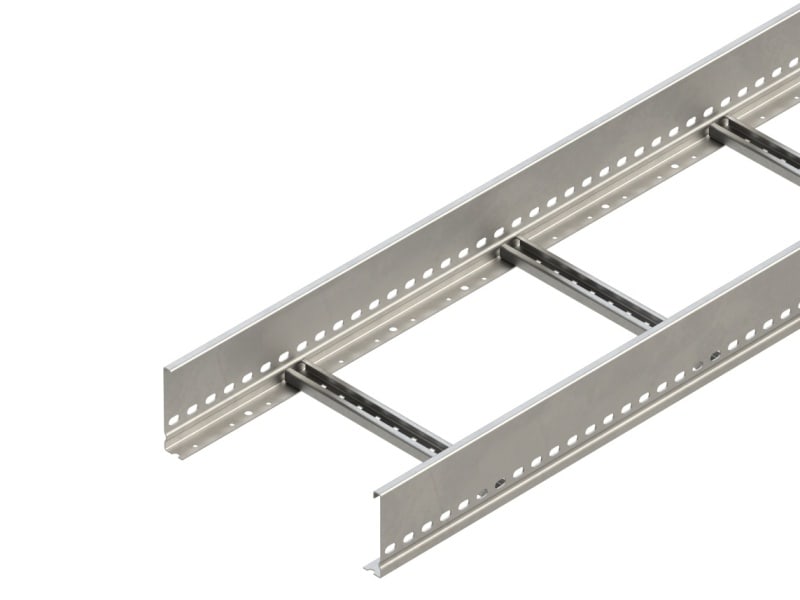 NIEDAX - Kabel- u. Steigeleiter, 100x300x3000 mm, t=1,5 mm, gelocht