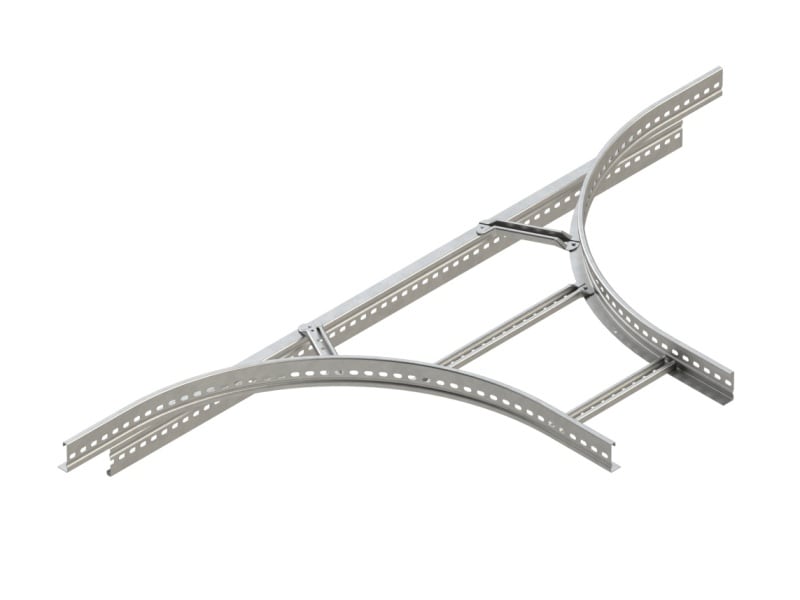 NIEDAX - Anbau T-Stück für KSL, 60x200 mm, mit gelochten Seitenholmen