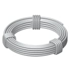 OBO BETTERMANN - Stahldraht-Spannseil mit Hanfseele 6mm Stahl galvanisch verzinkt