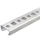 OBO BETTERMANN - Profilschiene gelocht, Schlitzweite 11mm 2000x20x8 Stahl bandverzinkt