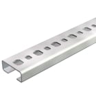 OBO BETTERMANN - Profilschiene gelocht, Schlitzweite 11mm 2000x25x10 Stahl bandverzinkt