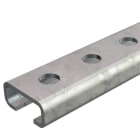 OBO BETTERMANN - Profilschiene gelocht, Schlitzweite 12mm 2000x27x12,5 Stahl tauchfeuerverzinkt
