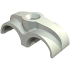 OBO BETTERMANN - ISO-Nagelschelle für 2 Kabel 7-11mm Polystyrol lichtgrau RAL 7035