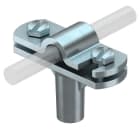 OBO BETTERMANN - Leitungshalter für Rundleiter 8-10mm Zinkdruckguss galvanisch verzinkt